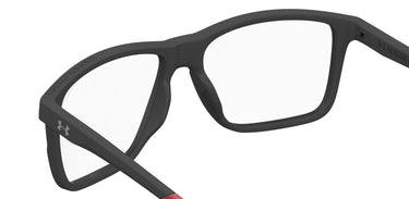 Designer Men Under Armour Eyeglasses: UA 5022 - Black & Red(3)- SpecSMART Eye Clinic (Diagonal View)